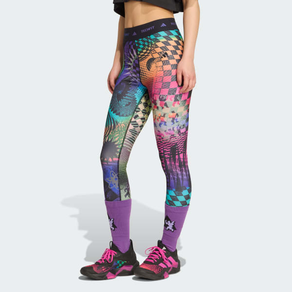 Gul adidas X Jeremy Scott Pride Tights