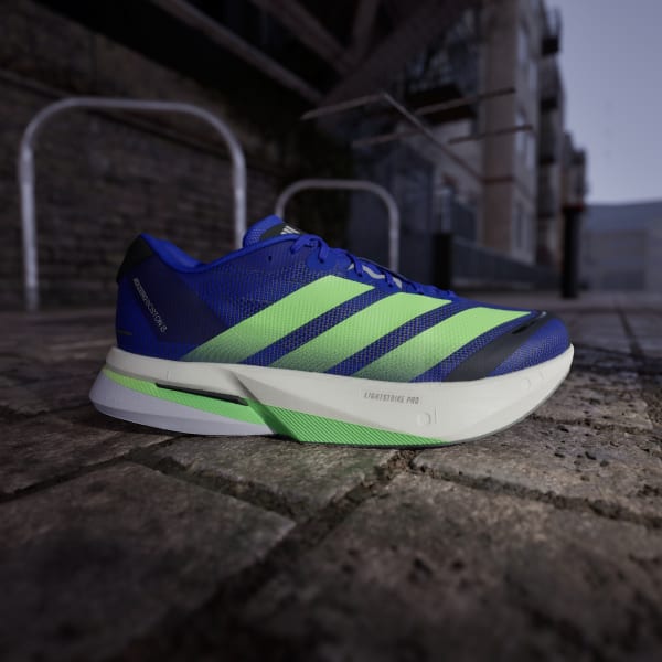 blauw Adizero Boston 13 Schoenen