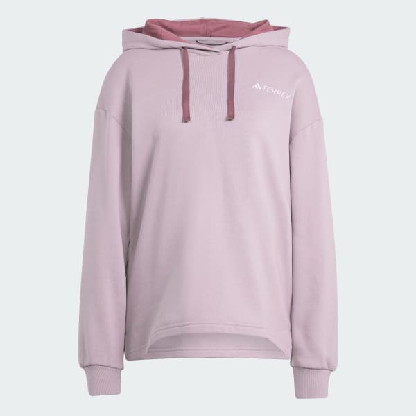 Purple Terrex Logo Hoodie