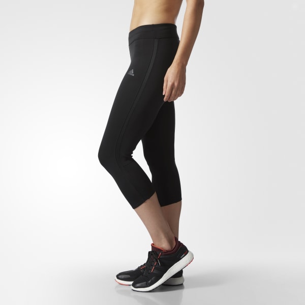adidas Response Three Quarter Tights Black | adidas Malaysia adidas Response Three Quarter Tights Black | adidas Malaysia