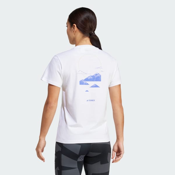 Blanco Polo Estampado Terrex
