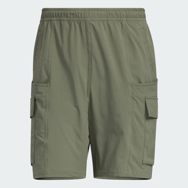 グリーン シティエスケープ ルーズフィット ストレッチウーブン カーゴショーツ