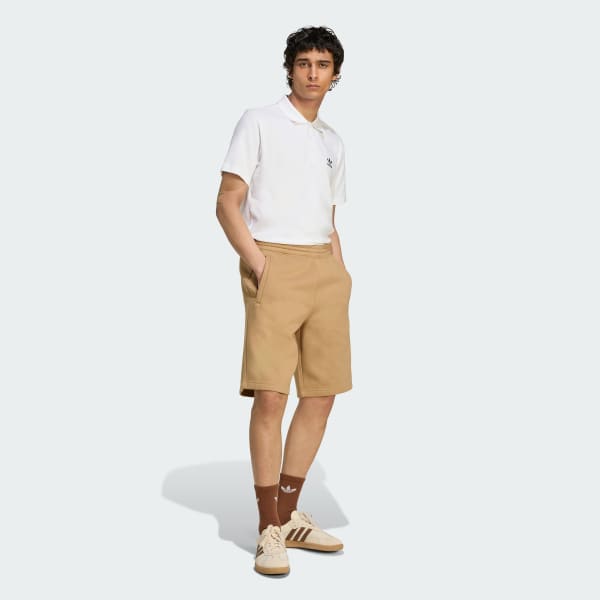 Brown Trefoil Essentials Shorts