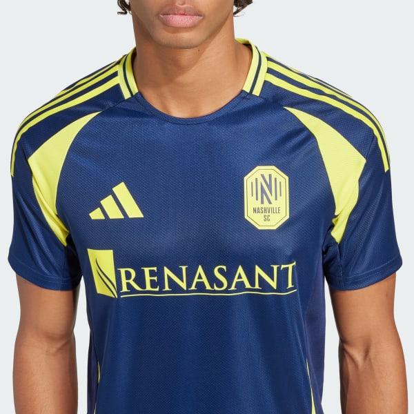 adidas Nashville SC 25/26 Away Authentic Jersey - Blue
