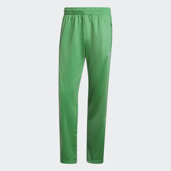 新品‼️adidas firebird track pants グリーン　L New Adidas Original Mens ADICOLOR FIREBIRD TRACK PANTS