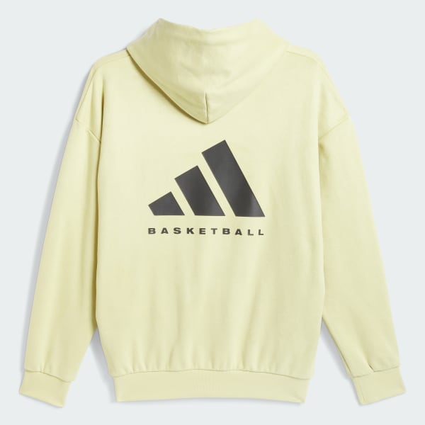 Buzo adidas amarillo shop con capucha