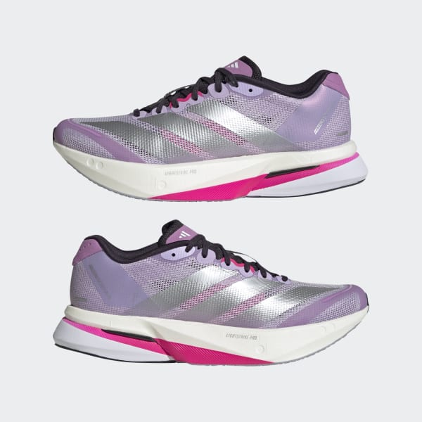 adidas Adizero Boston 13 Shoes - Purple | Free Shipping with
