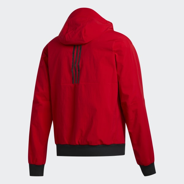 adidas Must Haves Windbreaker - Red | adidas Singapore