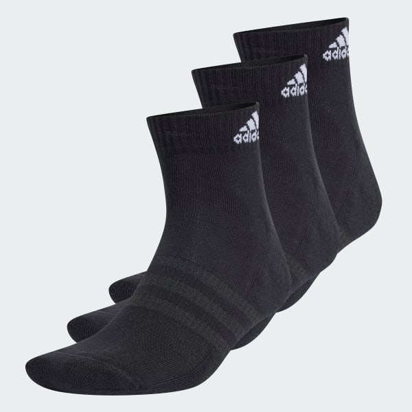 Svart Cushioned Sportswear Ankelsokker, 3 par