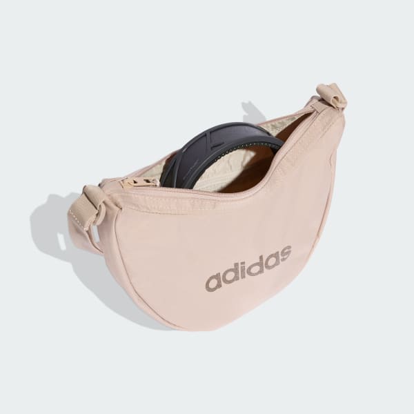 Marron Bolso de festival Linear Essentials