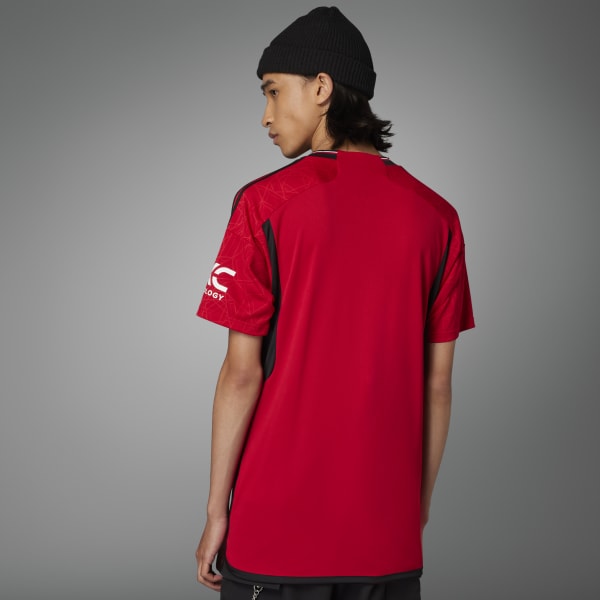 adidas Manchester United 23/24 Home Jersey - Red | adidas Singapore
