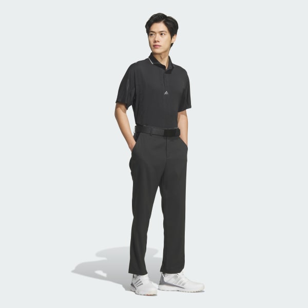 ブラック アルティメット365ツアー クライマクール ジャカード 半袖 ポロシャツ