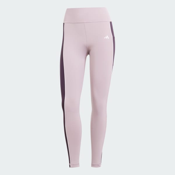 Roxo Legging 7/8 Optime Colorblock