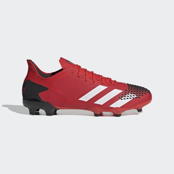 red adidas predator football boots