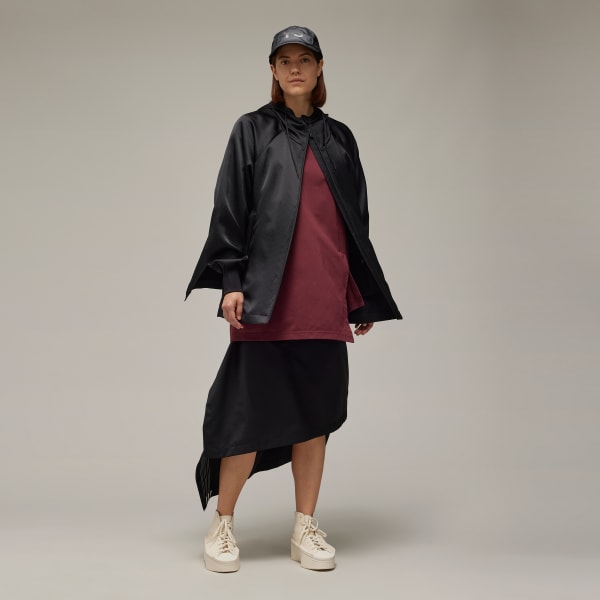 adidas Y-3 Refined Wool Skirt - Black, Women's Lifestyle