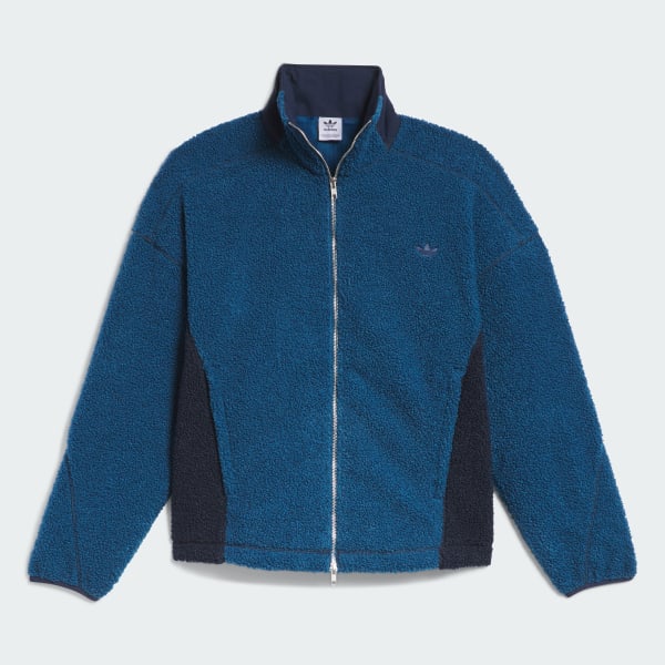 Blue Adams Blvd Fleece Jacket