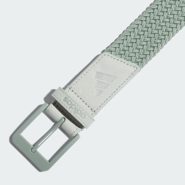 Green Braided Stretch Belt