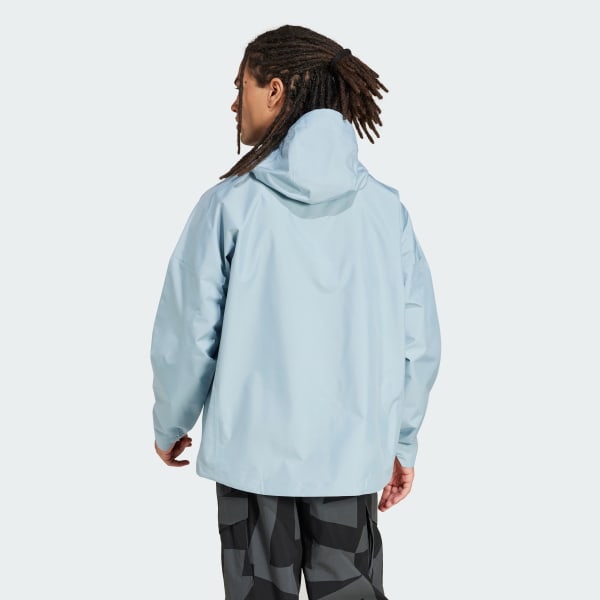 Grau Terrex Xploric 2.5L Climaproof Anorak