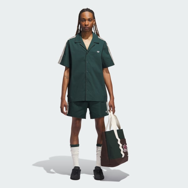 ★adidas[アディダス] CLOT ボウリングシャツ★ アディダス CLOT ボウリングシャツ by Edison Chen - ブラウン