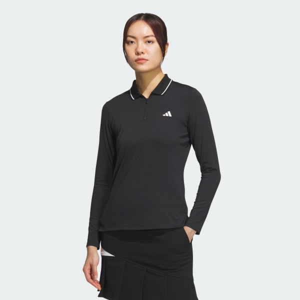 Black 콜드레디 롱 슬리브 폴로 셔츠