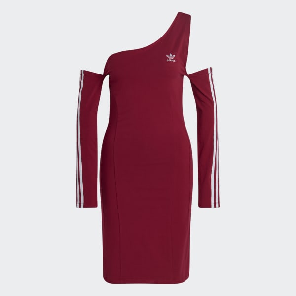 adicolor Trefoil Cutout Long Sleeve Dress
