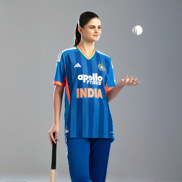 Blue INDIA T20 INTERNATIONAL CRICKET JERSEY 2026