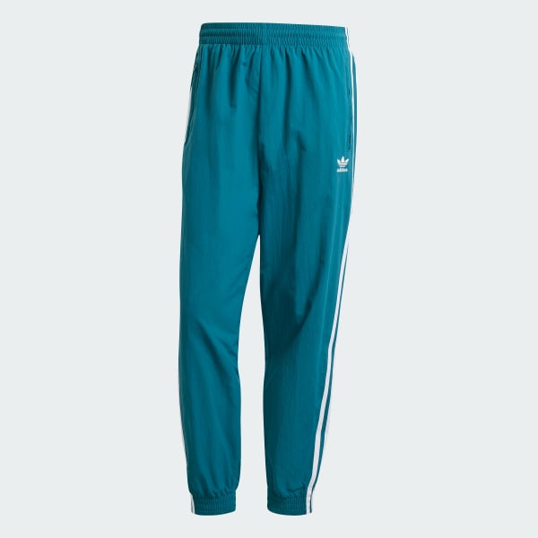 Adidas turquoise track pants online