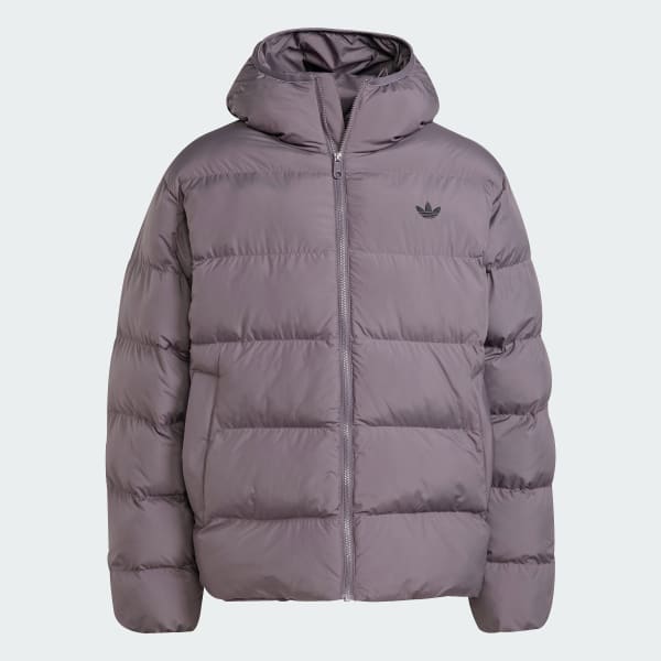 grijs Tonal Puffer Capuchonjack