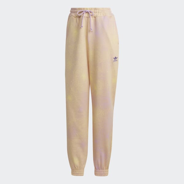 Lila Allover Print Cuffed Joggers UB932