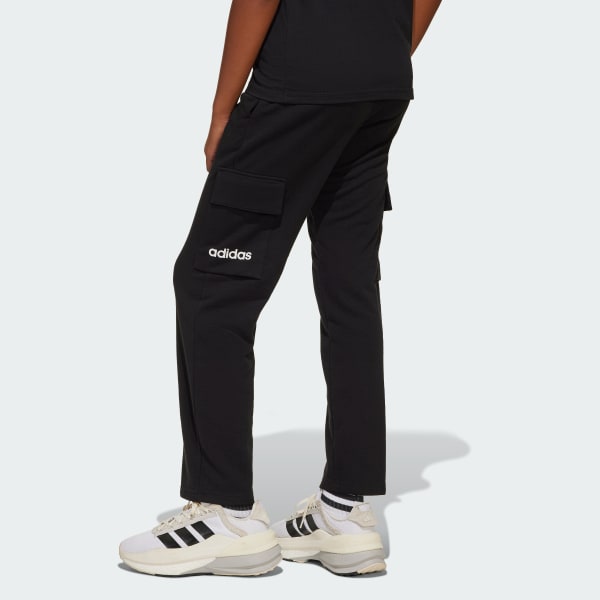 Svart Essentials Cargobyxor