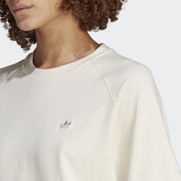 Adidas premium essentials store crew sweatshirt