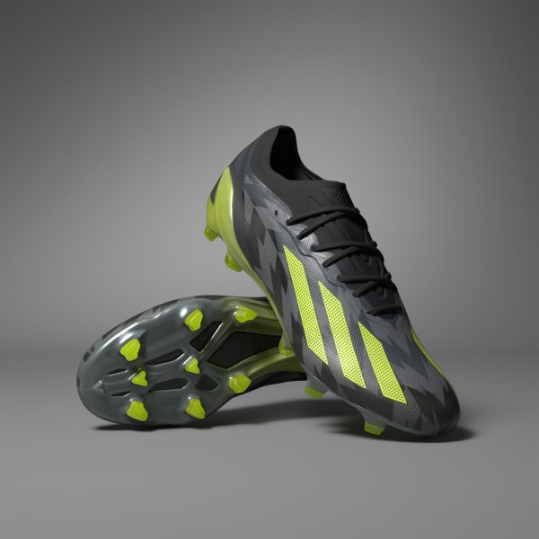adidas X Crazyfast Injection.1 Firm Ground Soccer Cleats - Black