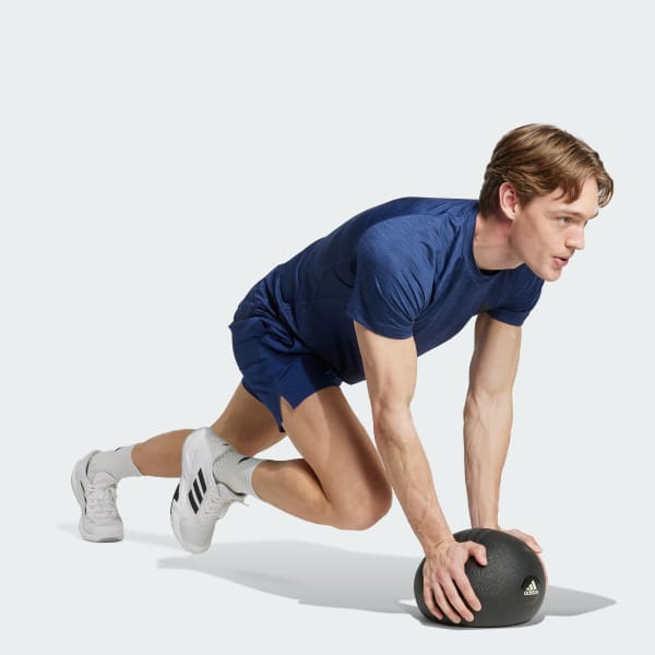 Azul Shorts para el gimnasio