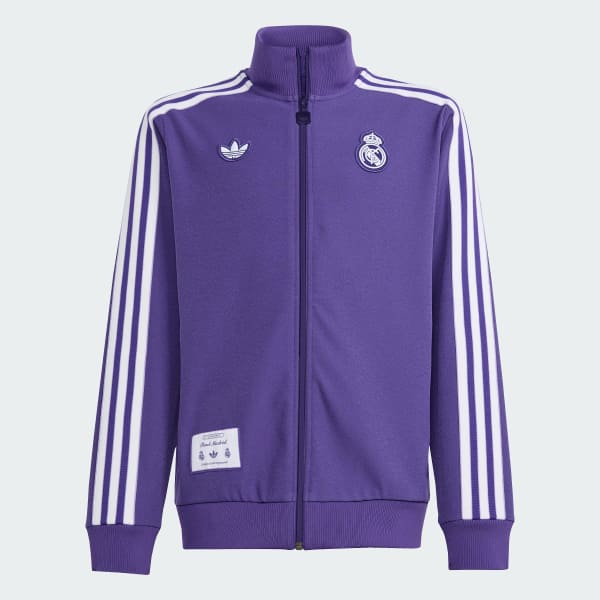 Viola Giacca da allenamento Terrace Icons Junior Real Madrid