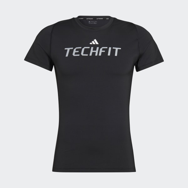 Black Techfit Graphic T-Shirt BVS45