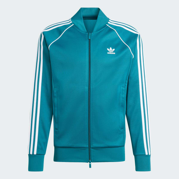 Adidas Originals Veste Adidas Femme Bleu Turquoise Veste De