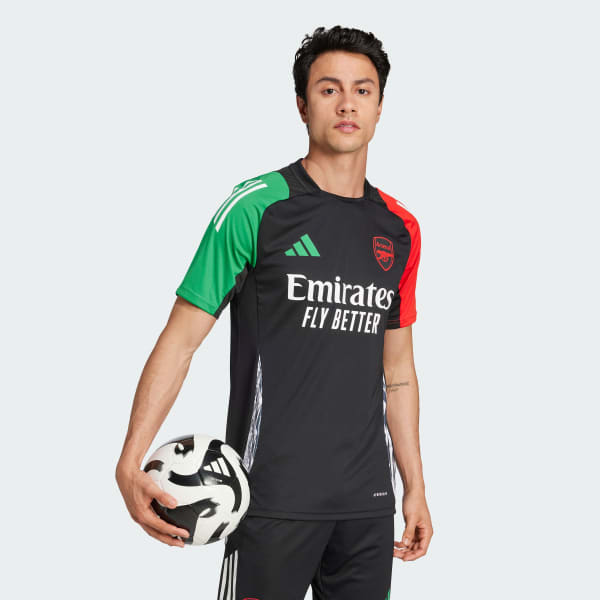 Svart Arsenal Tiro 24 Training Jersey