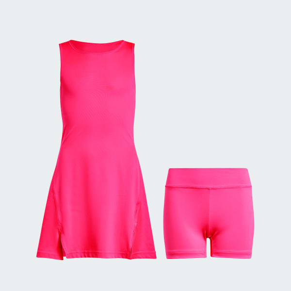 Rosa Vestido Club de Tenis Niños