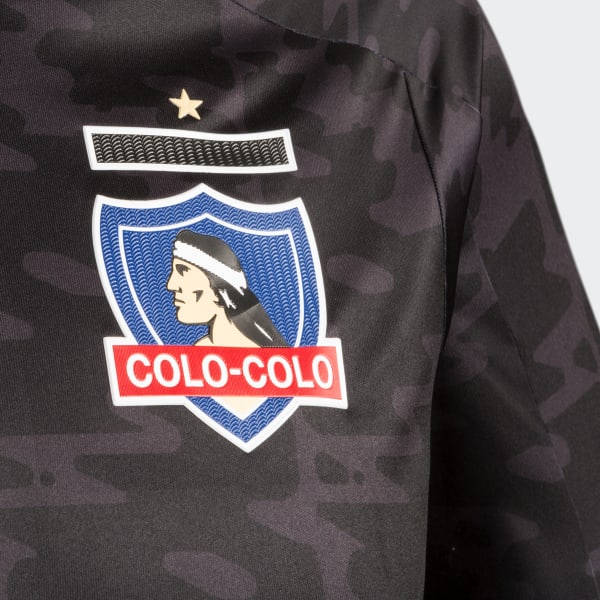 Negro Camiseta Visitante Club Colo-Colo
