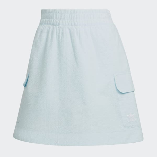 Niebieski Adicolor Classics Poplin Skirt