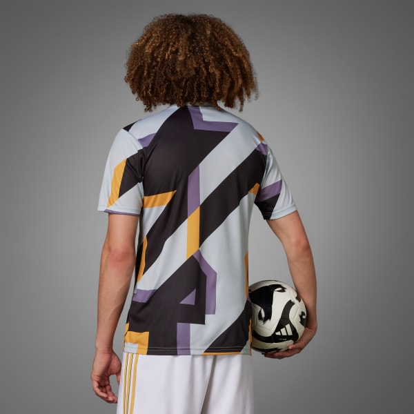 Grey Real Madrid Pre-Match Jersey