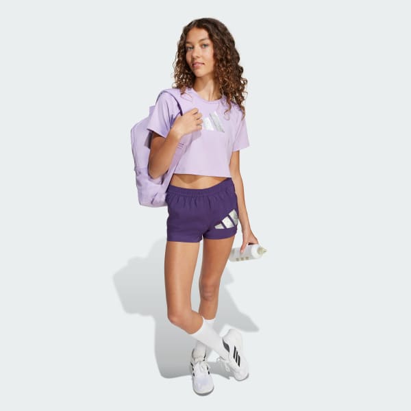 Lila Training Essentials Glam Print T-shirt