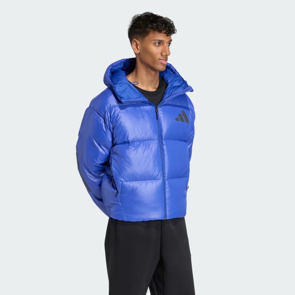 modrá ADIDAS Z.N.E. Páperová bunda Puffer Climawarm