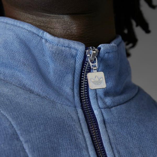 adidas Arsenal Terrace Icons Half-Zip Top - Blue | Free