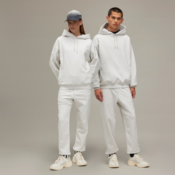 Grey Y-3 Brushed Terry Track Pants