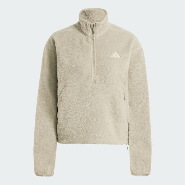 Green City Tech High Pile Fleece Half-Zip Jacket