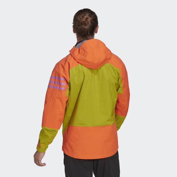 adidas TERREX XPLORIC - HIKING | adidas Men\'s | Green JACKET Hiking US RAIN.RDY