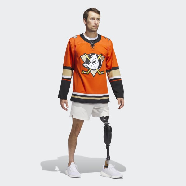 Anaheim Ducks Adidas Alternate Authentic Custom Jersey Orange Custom Jerseys  Nhl - Bluefink