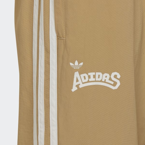 Beige Track pants Woven