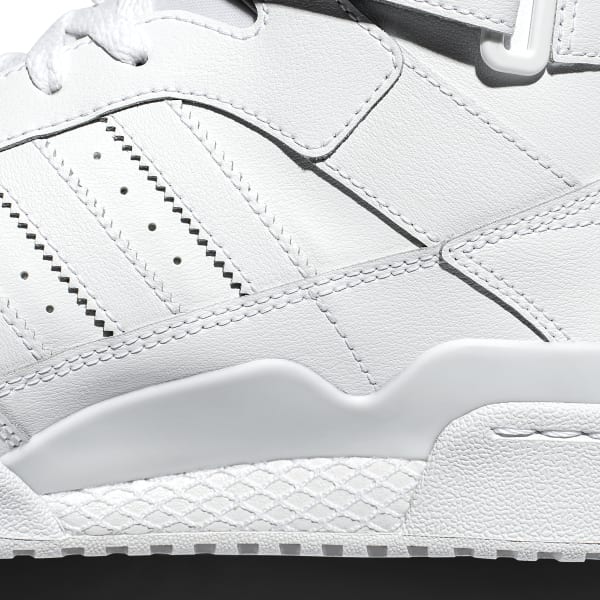 White Forum Mid SHOES